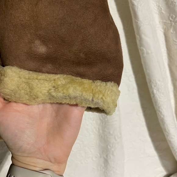Hastings Shearling Coat Size 40 - Picture 6 of 16